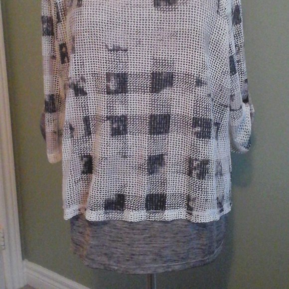 Bali Two Layer Top, XXL - Picture 2 of 7